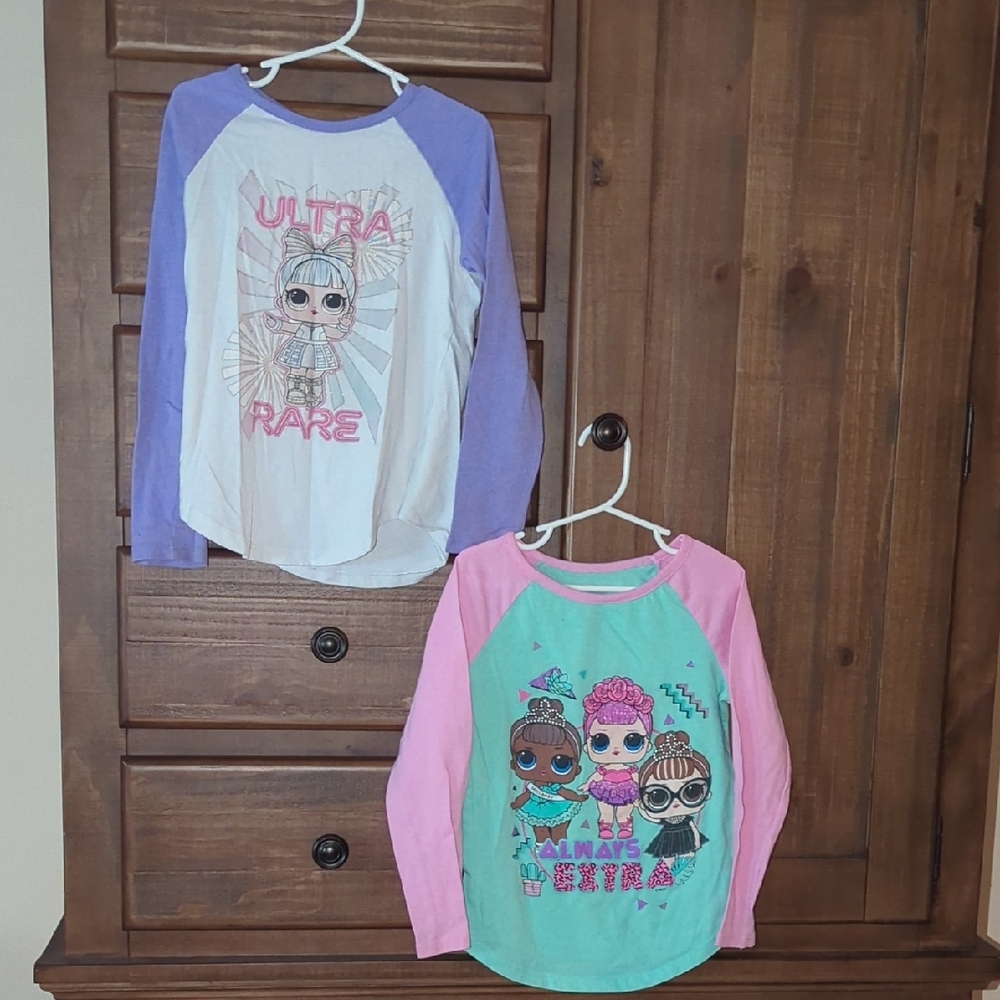 L.O.L. Surprise! Pink and Cream Graphic Shirt